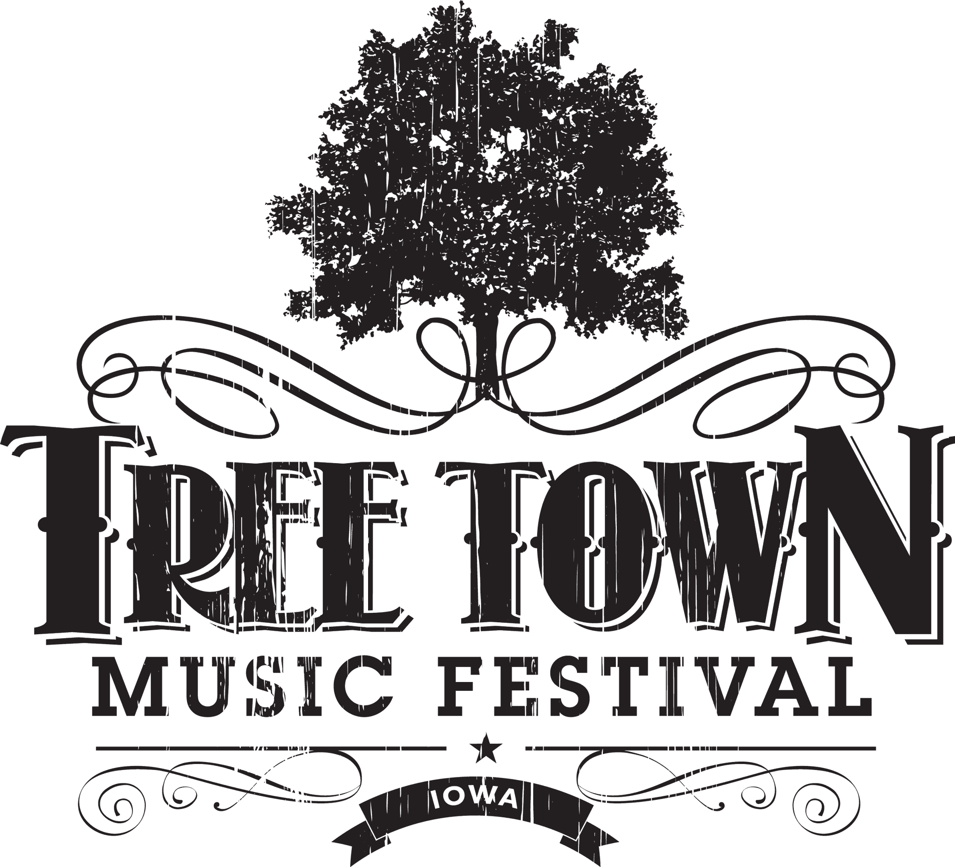 Tree Town Music Festival Logo PNG