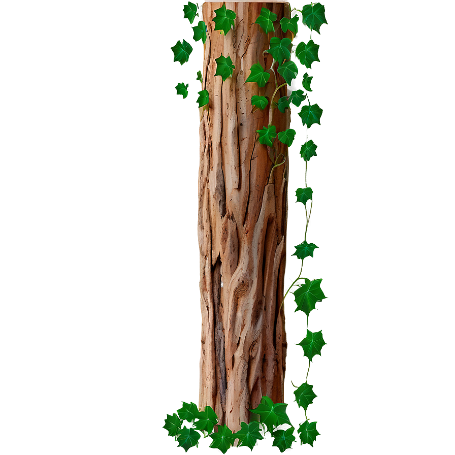 Tree Trunk With Ivy Png Vgu22 PNG