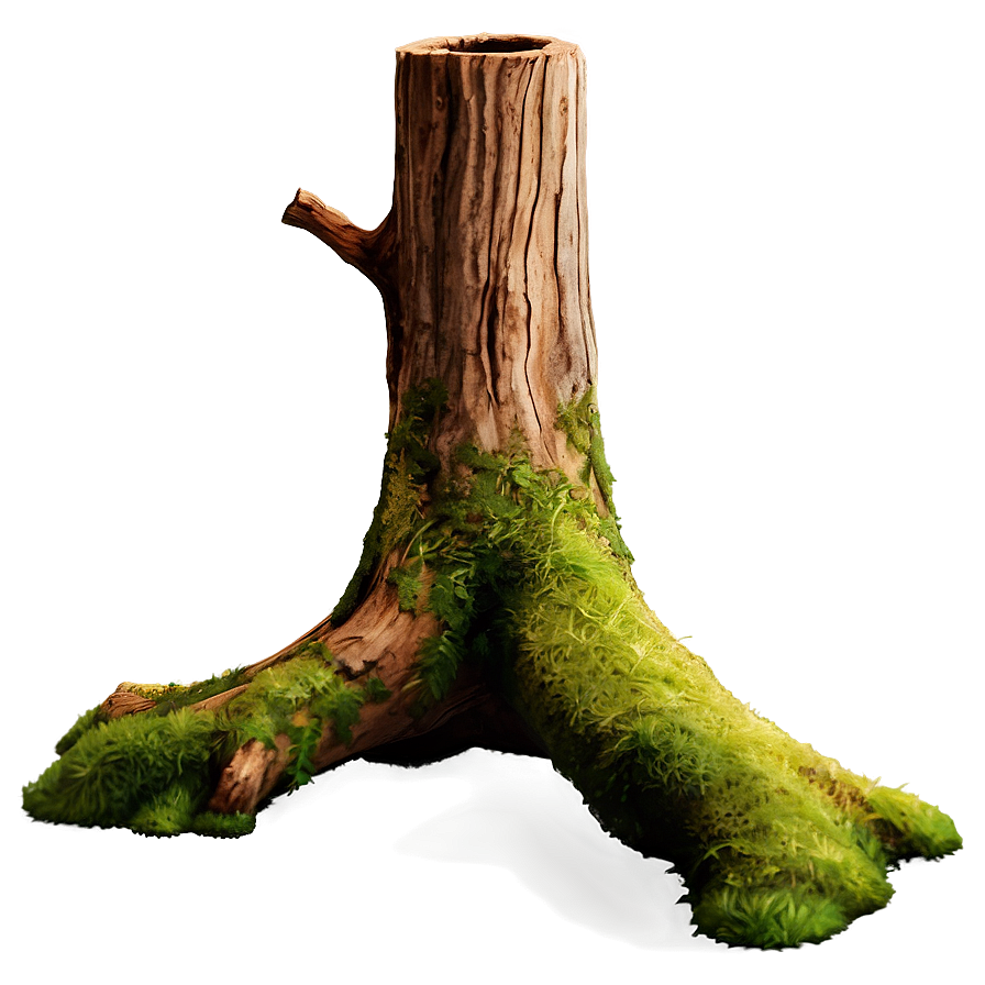 Tree Trunk With Moss Png Prn2 PNG