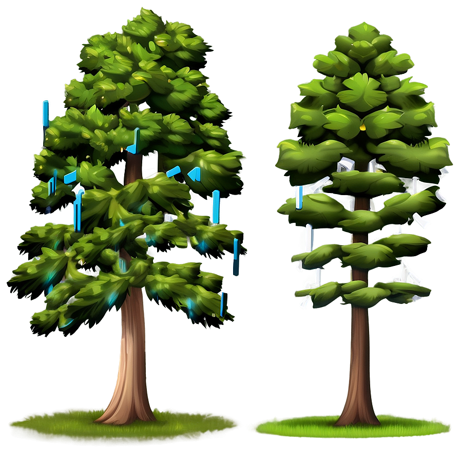 Tree Windbreak Pattern Png 34 PNG