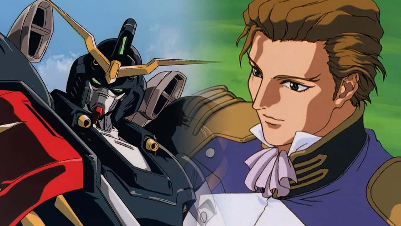 Treize Khushrenada En Gundam Achtergrond