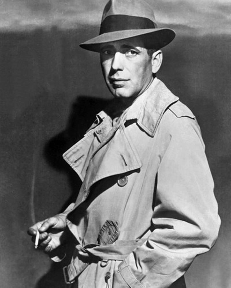 Trenchcoat Humphrey Bogart - Mantel Humphrey Bogart. Wallpaper