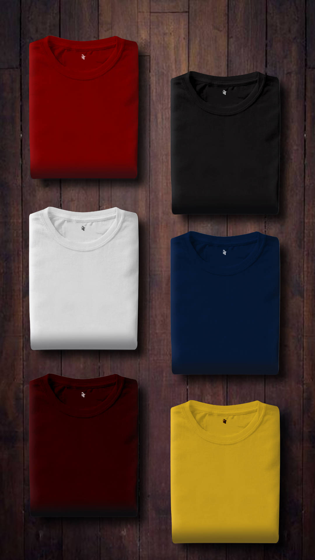 Trendy Basic Tees Collection for Modern Fashion Wallpaper