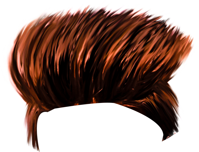 Trendy Boys Hairstyle Texture PNG