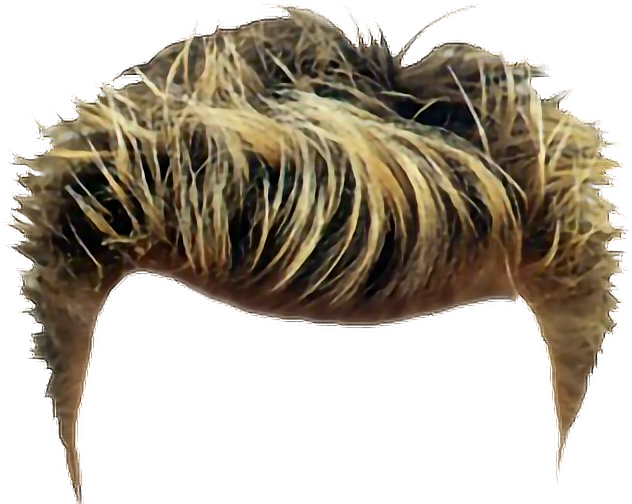 Trendy Boys Hairstyle Texture PNG