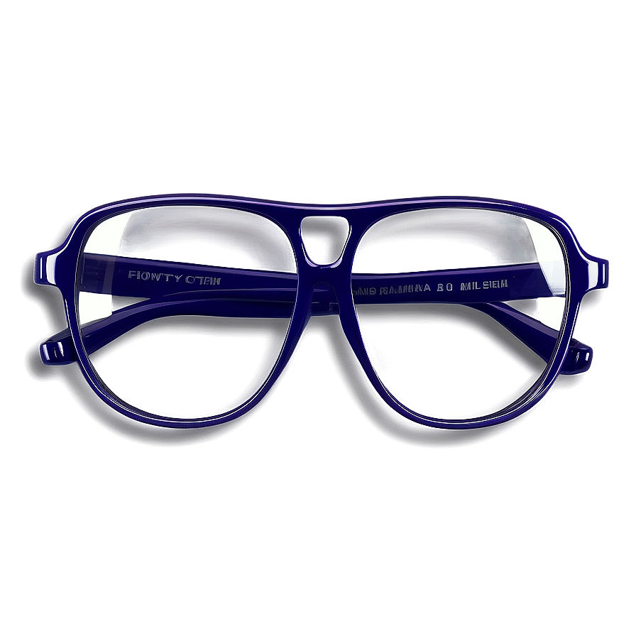 Trendy Clear Glasses Png Drs82 PNG