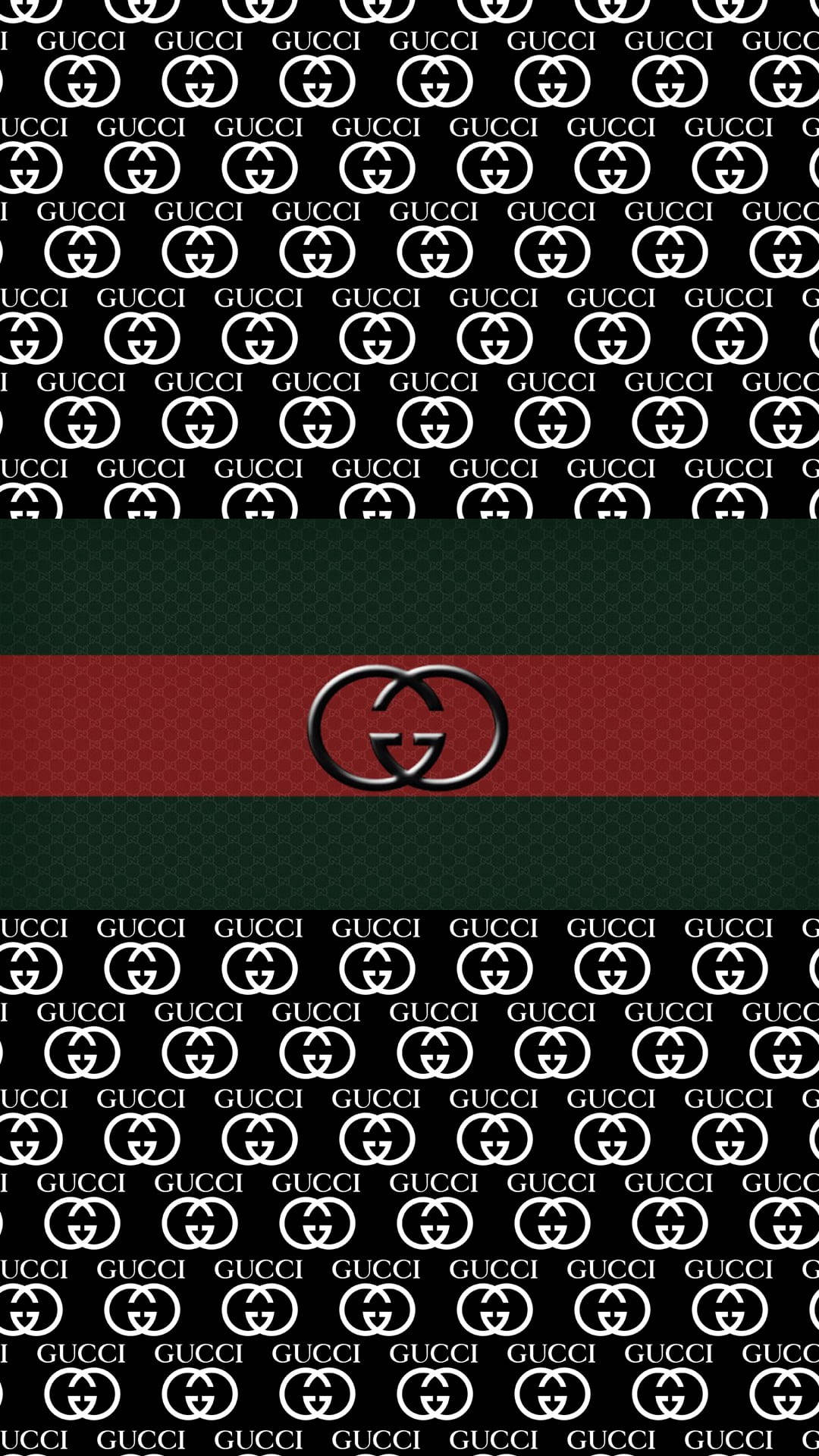 Trendy Gucci Pattern Wallpaper