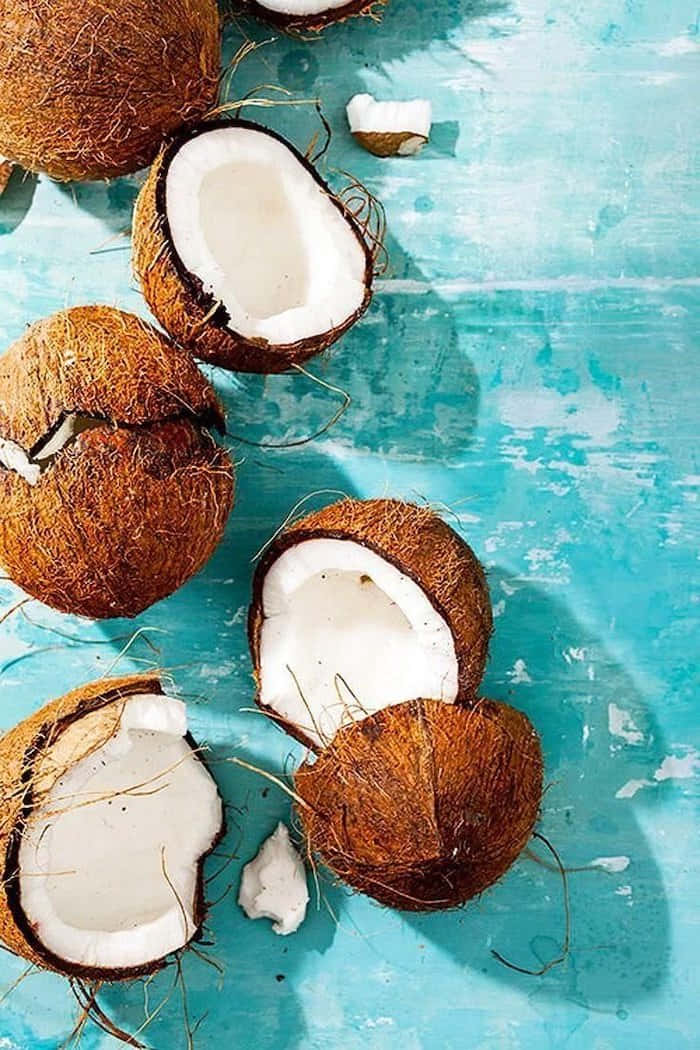 Coconuts Trendy Summer Iphone Wallpaper