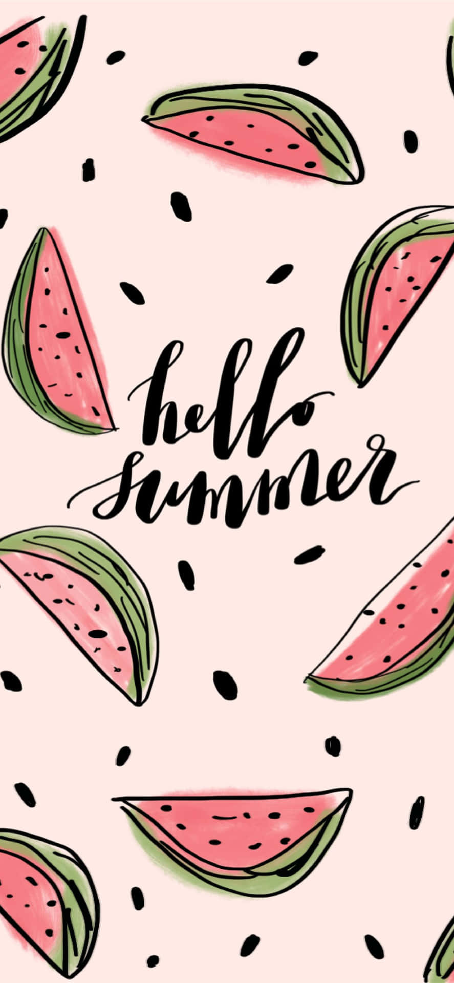 Make heads turn this summer with this trendy iPhone Wallpaper