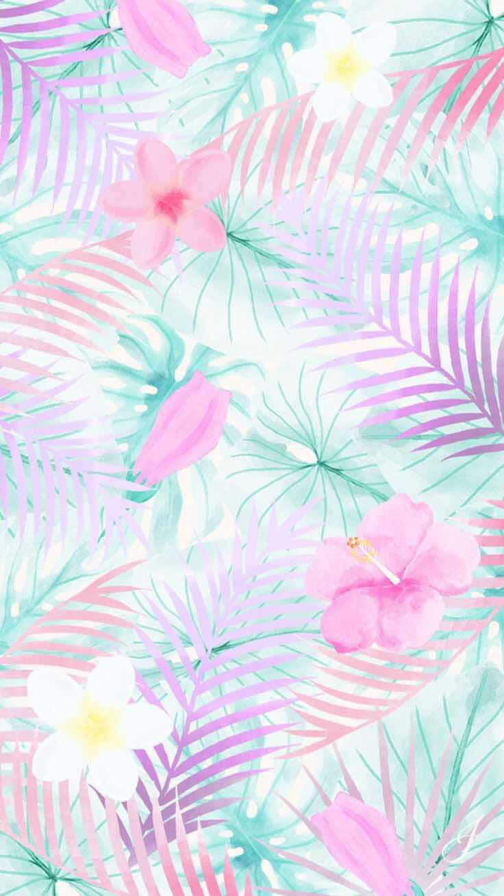 Trendy Summer Iphone - Do More with Colorful and Qualified Technology Wallpaper