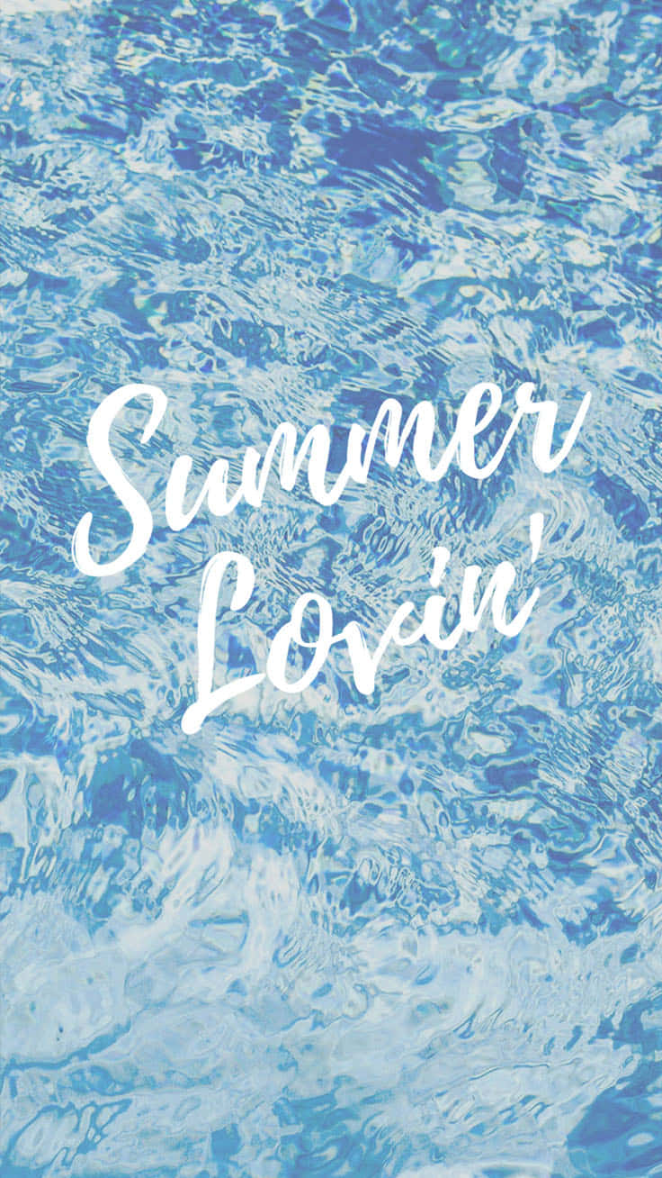 Summer Loving Trendy Summer Iphone Wallpaper