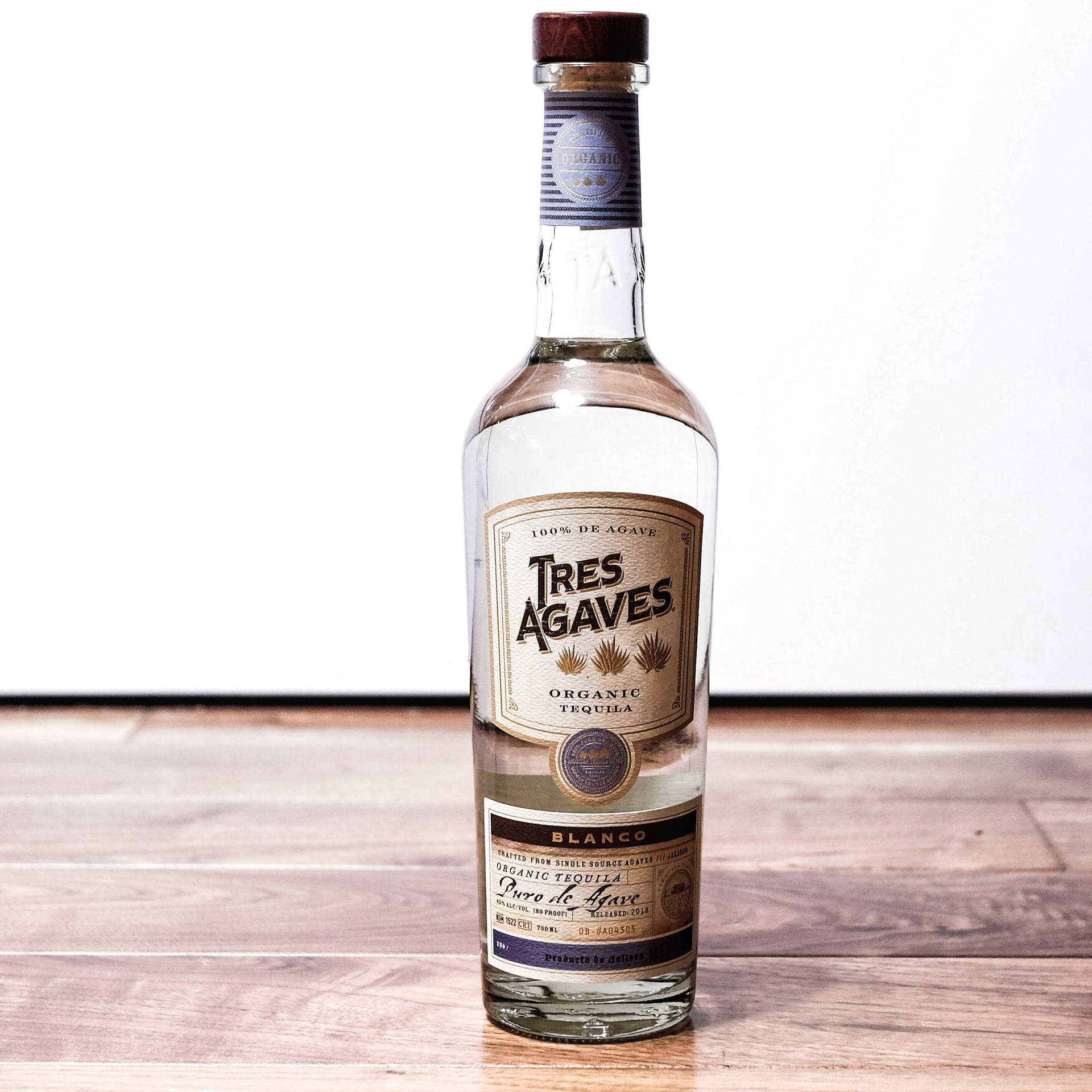 Captivating Organic Blanco Tequila by Tres Agaves Wallpaper