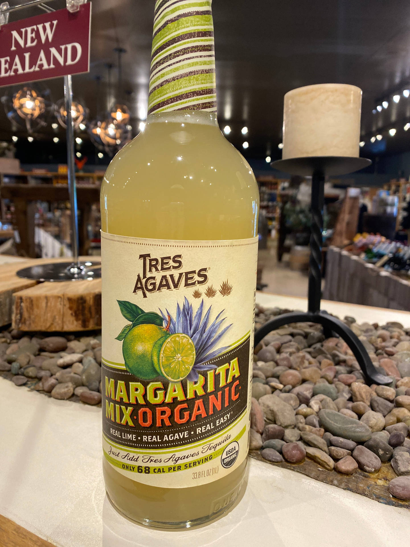 Tres Agaves Organic Margarita Mix Pebbles Wallpaper