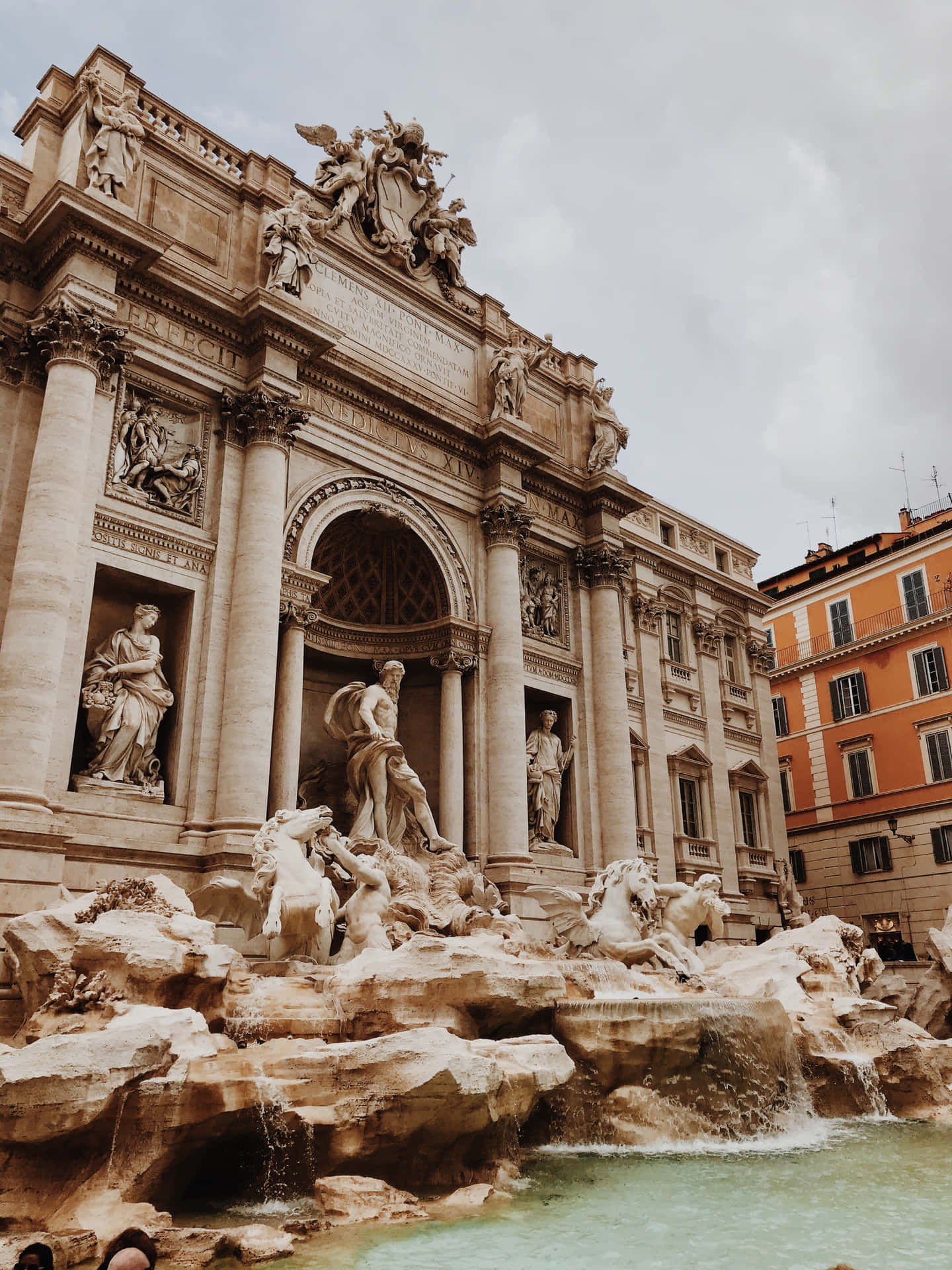 Trevi Fountain In Rome Italy Picture