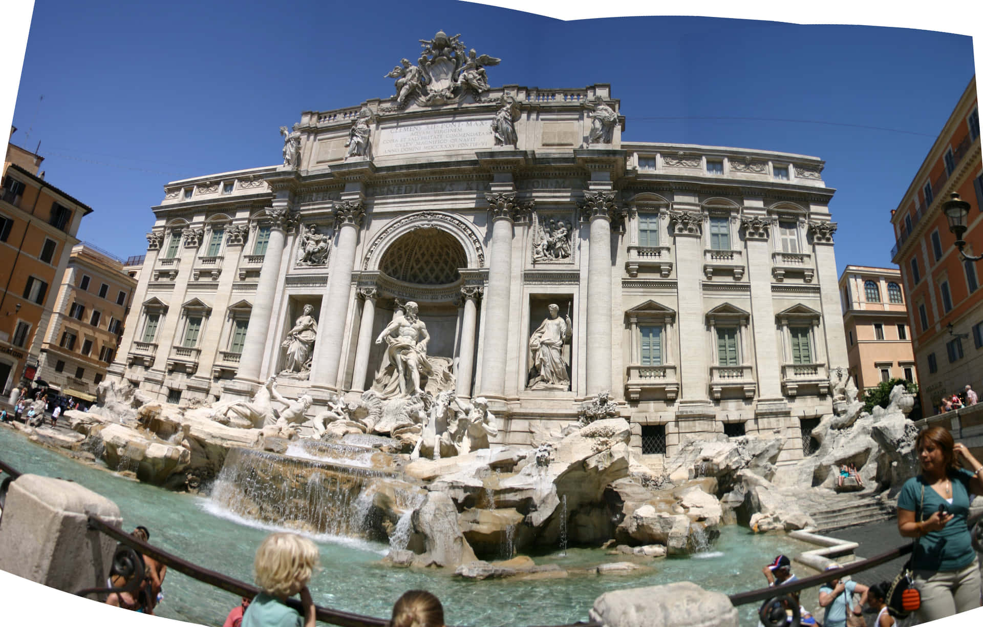 Trevi Fountain One Of Rome's Wonder Picture