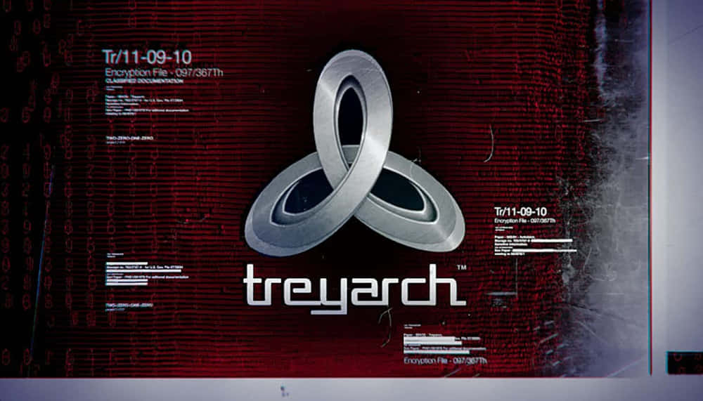 Treyarch logo on black background Wallpaper