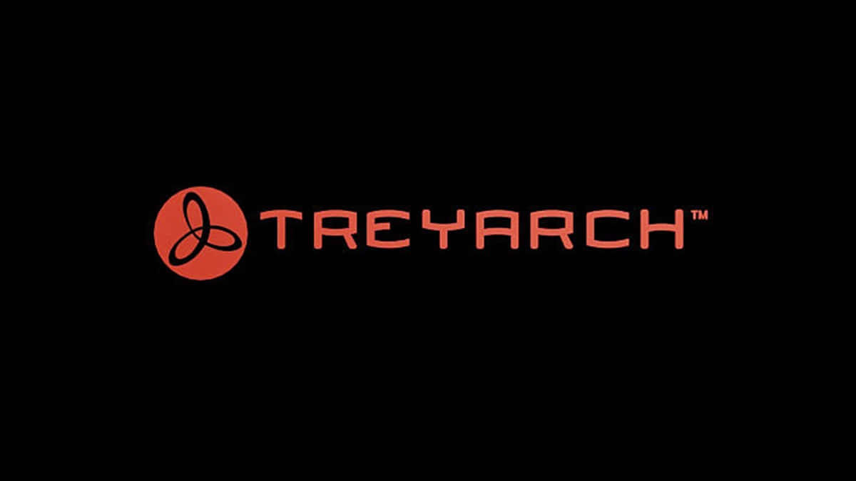 Treyarch Studios Logo on Abstract Background Wallpaper