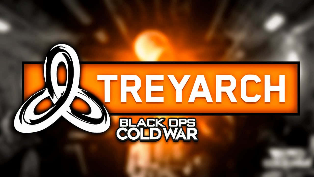 Treyarch Logo on Black Background Wallpaper