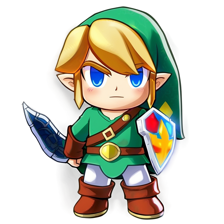 Download Tri Force Heroes Link Png Wus | Wallpapers.com