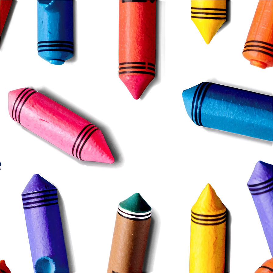 Triangle Crayons Png Nxj82 PNG