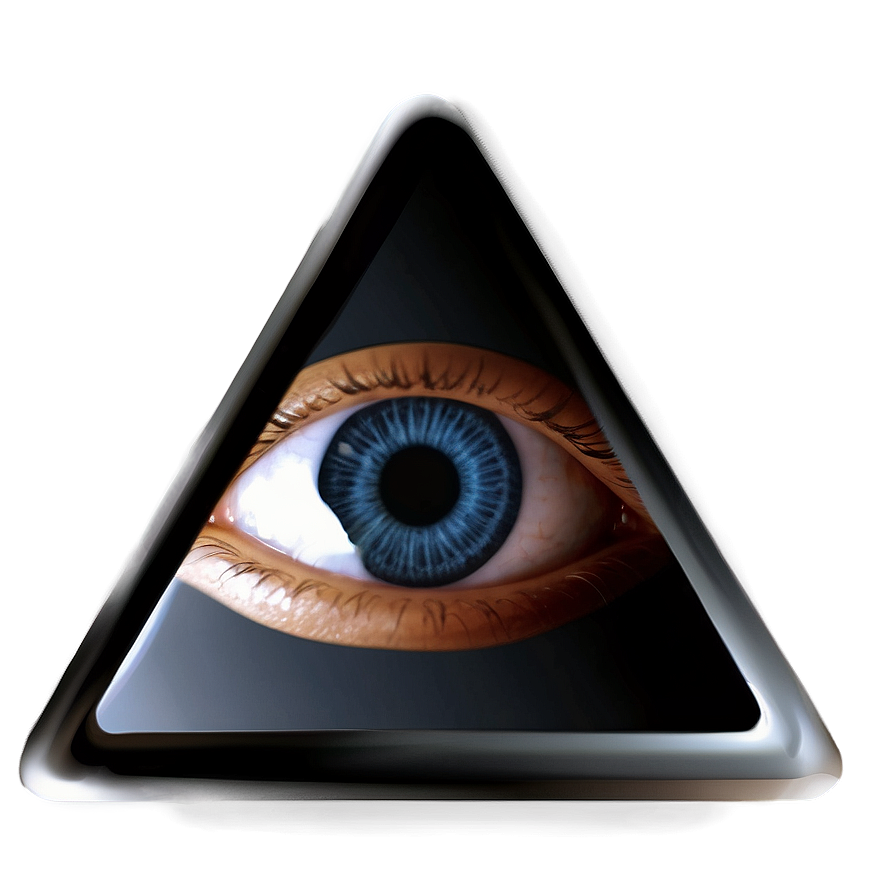 Triangle Eye Symbol Png 8 PNG