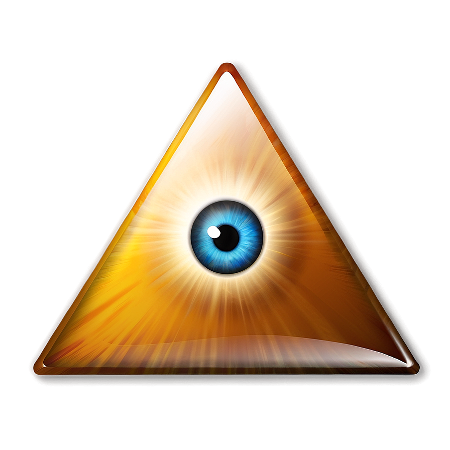 Download Triangle Eye Symbol Png Rsp | Wallpapers.com