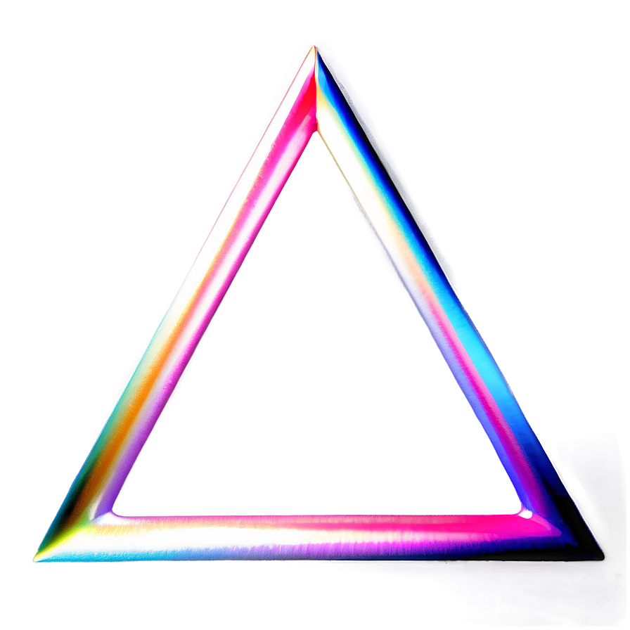 Triangle Shadow Effect Png 05042024 PNG