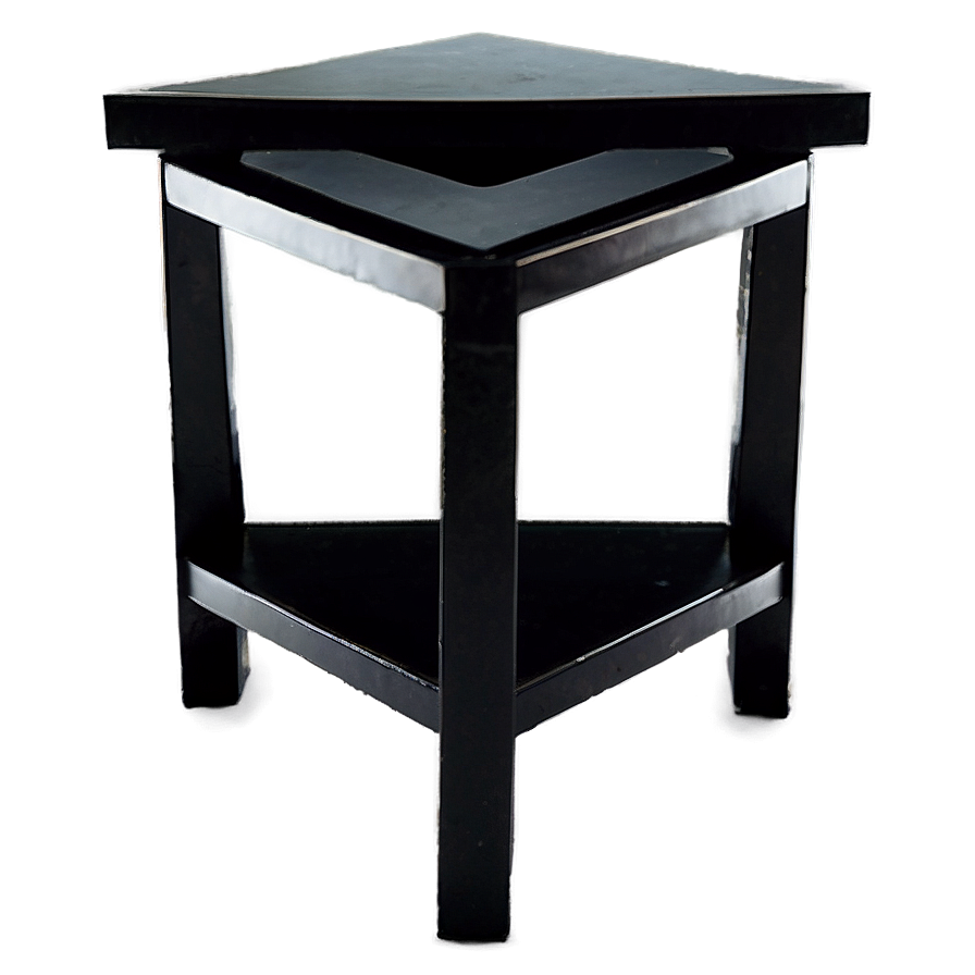 Triangle Side Table Png 06132024 PNG