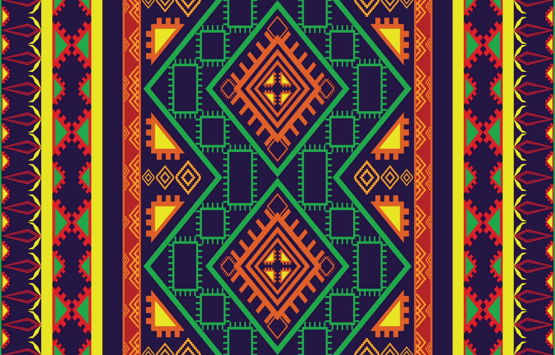 Magnificent tribal pattern background