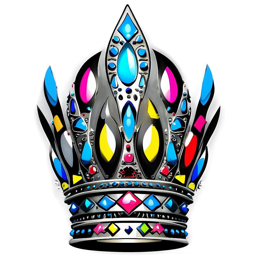 Tribal Crown Art Png 04302024 PNG