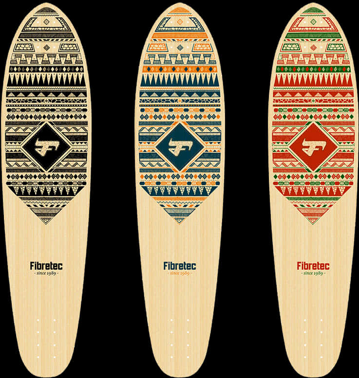 Tribal Design Skateboards PNG