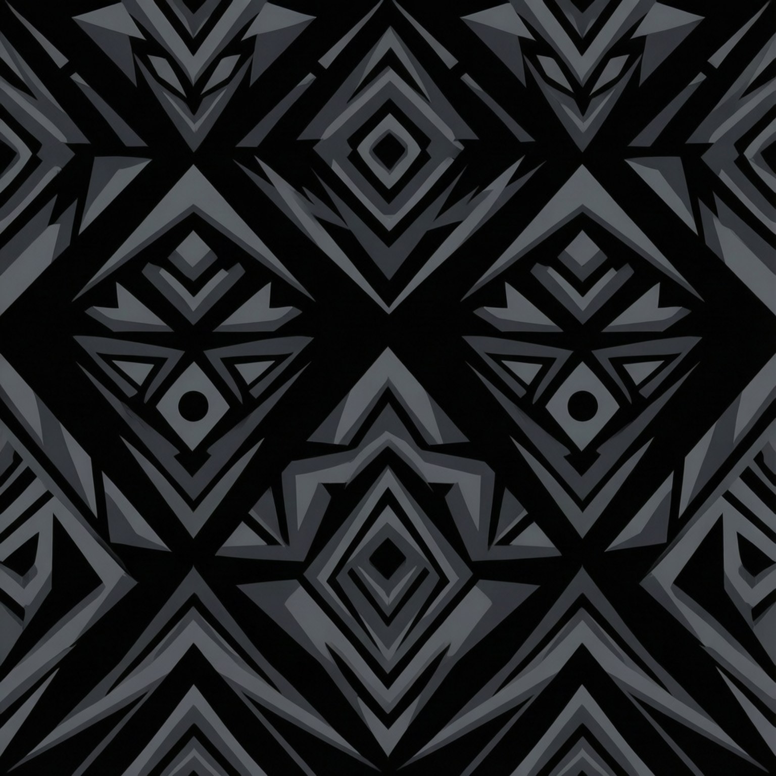 Tribal Geometric Pattern Papéis de Parede