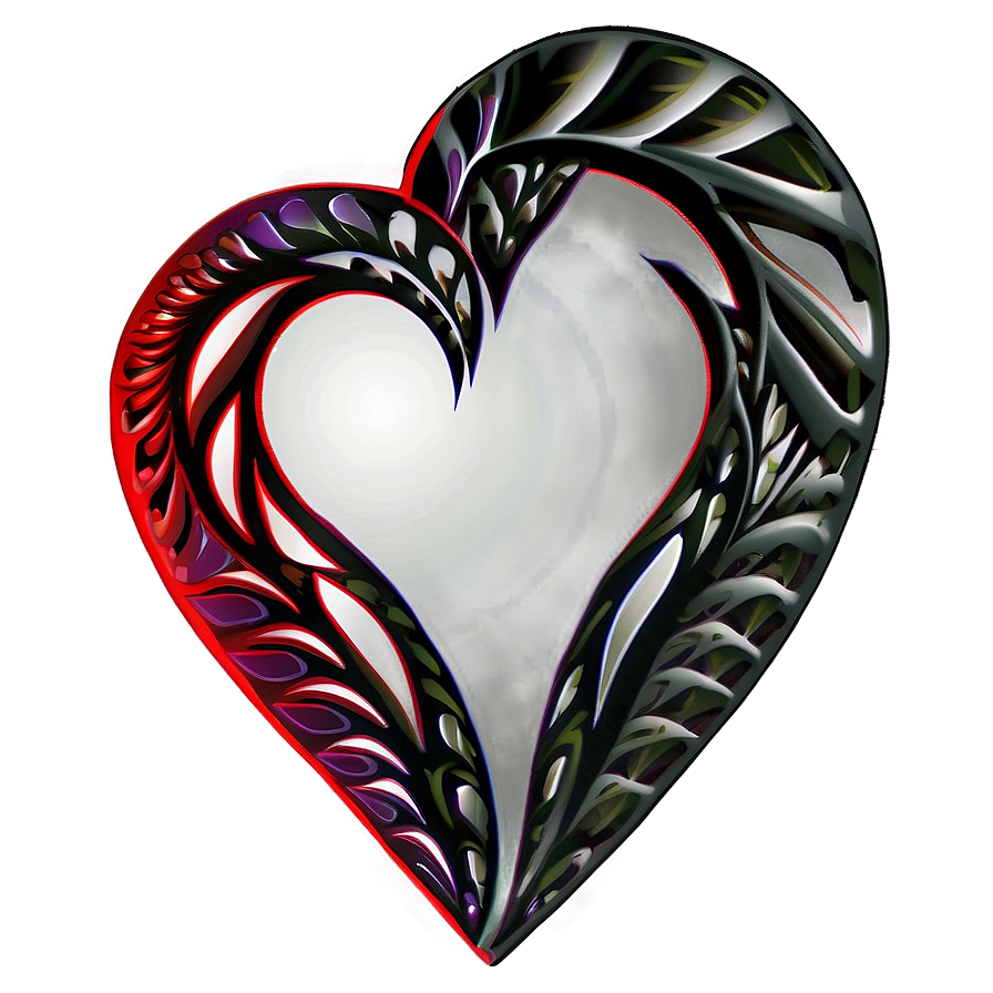 Tribal Heart Tattoo Design Png Fhu6 PNG