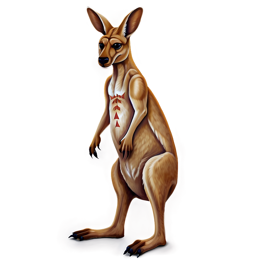 Tribal Kangaroo Png 67 PNG