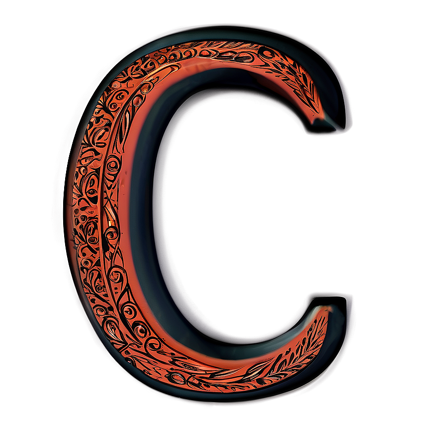 Tribal Letter C Png Nuk98 PNG