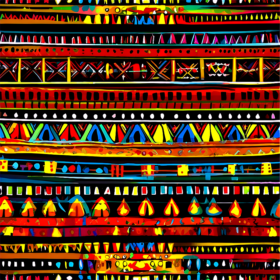 Tribal Pattern Png 05062024 PNG