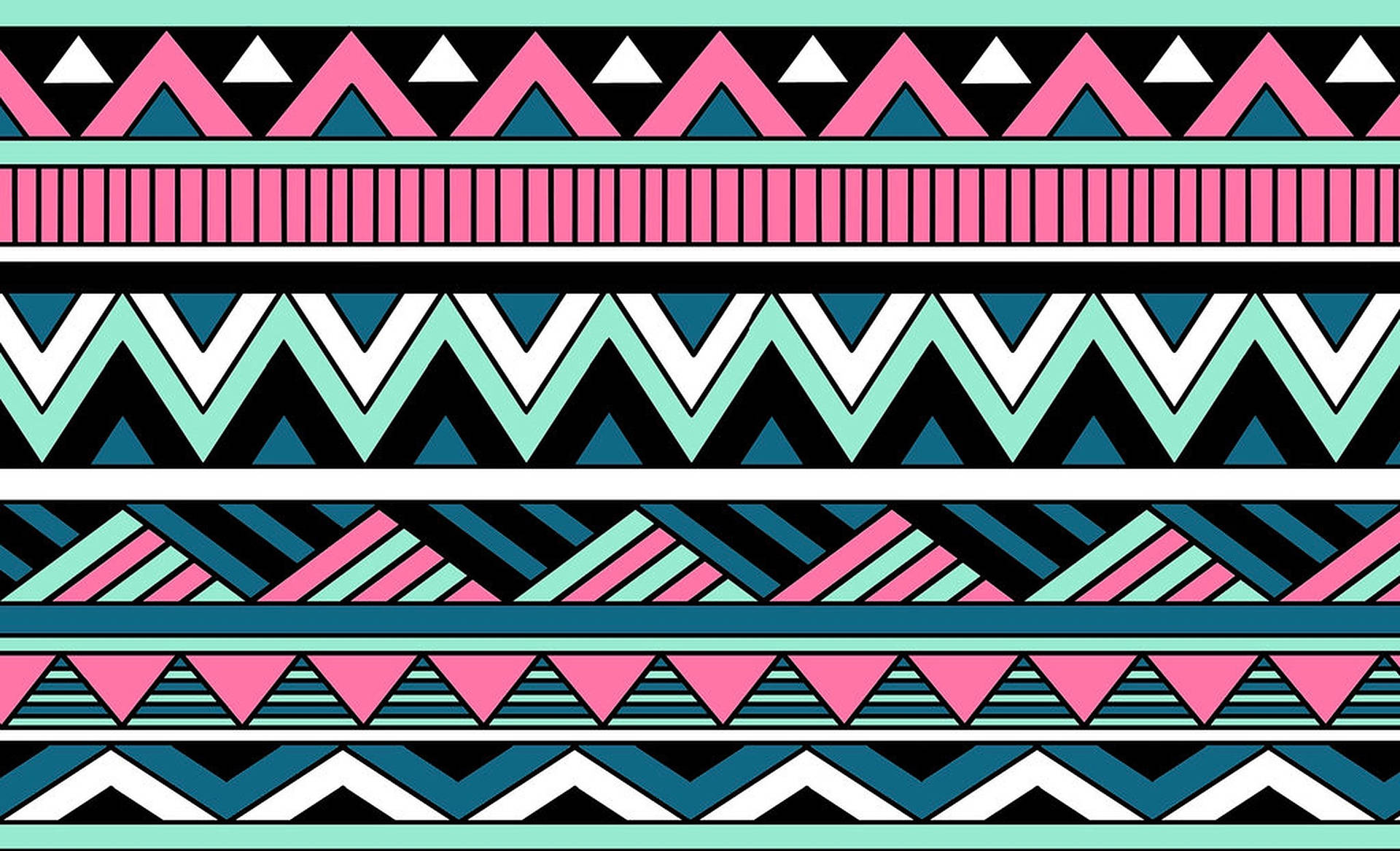 Tribal Pattern Vector Art Wallpaper