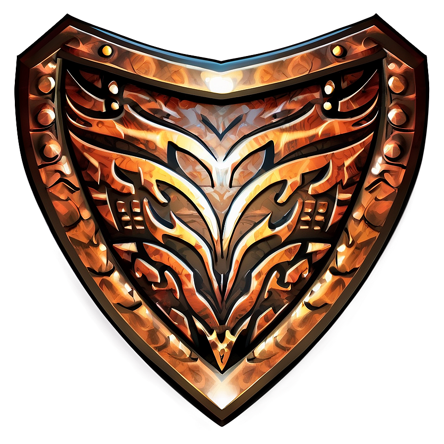 Tribal Shield Vector Png 06262024 PNG