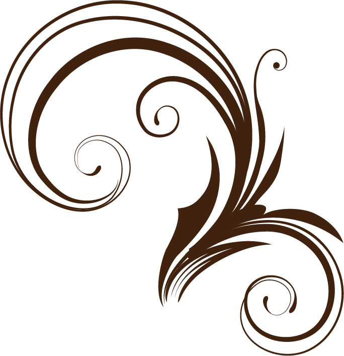 Tribal Swirl Tattoo Design PNG