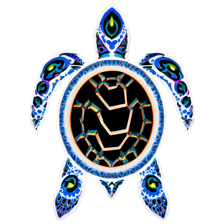 Download Tribal Turtle Tattoo Design Png 06242024 | Wallpapers.com