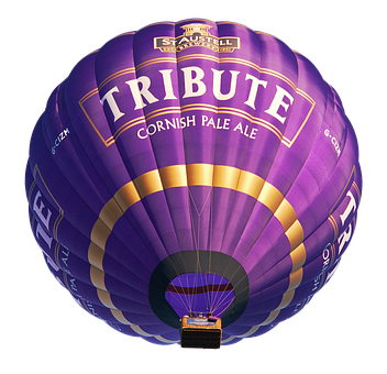 Tribute Cornish Pale Ale Hot Air Balloon PNG