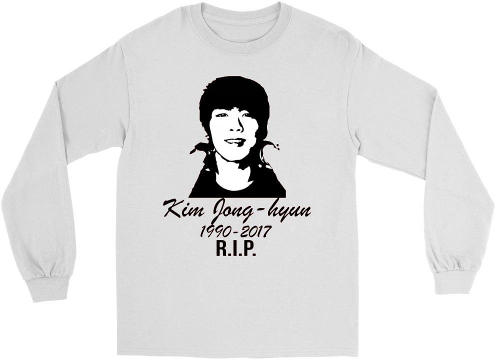Tribute Sweatshirt Kim Jonghyun PNG