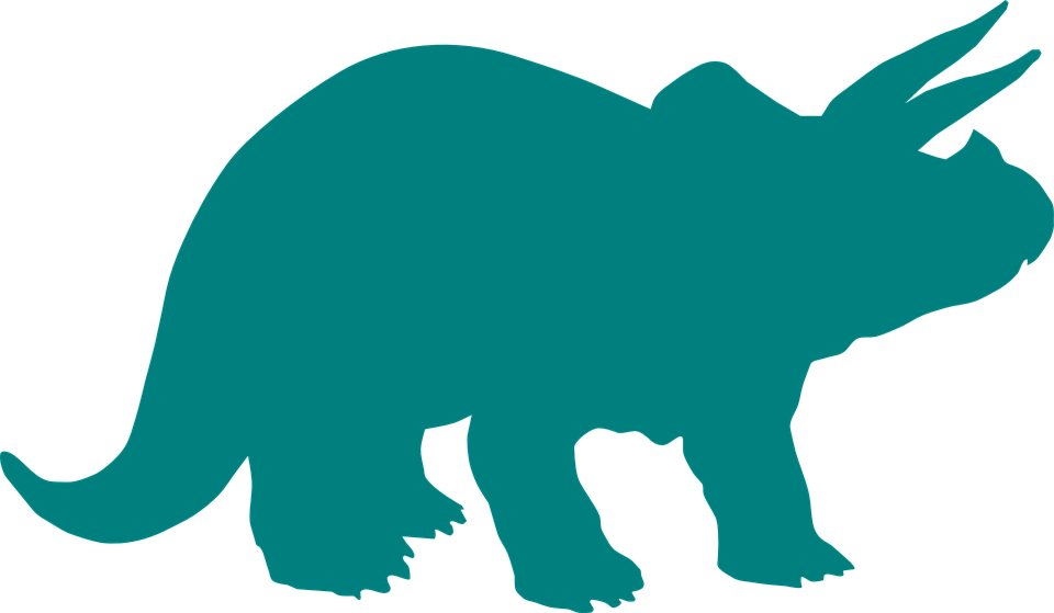 Triceratops Silhouette PNG