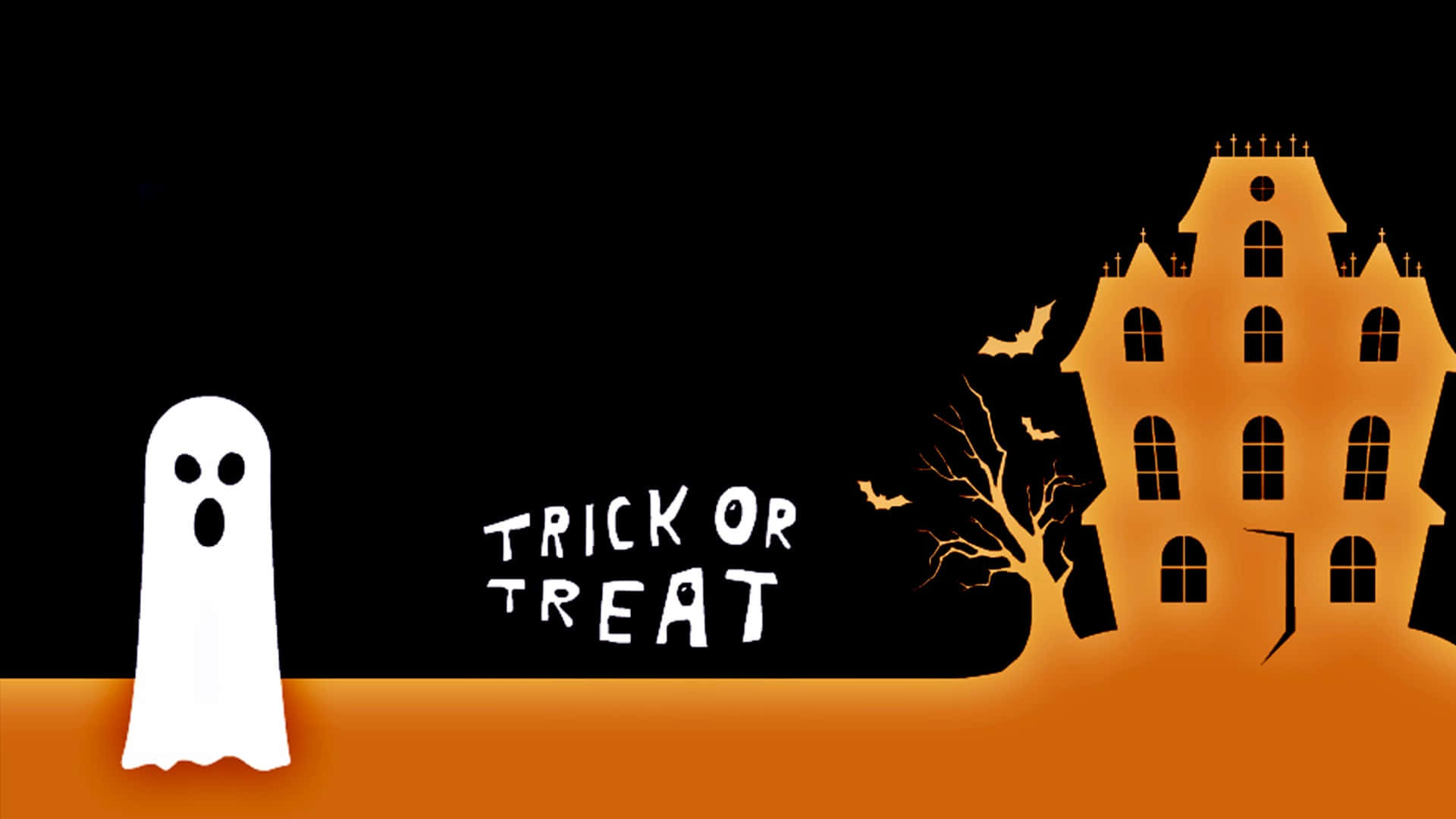 Spooky Trick or Treat Halloween Night