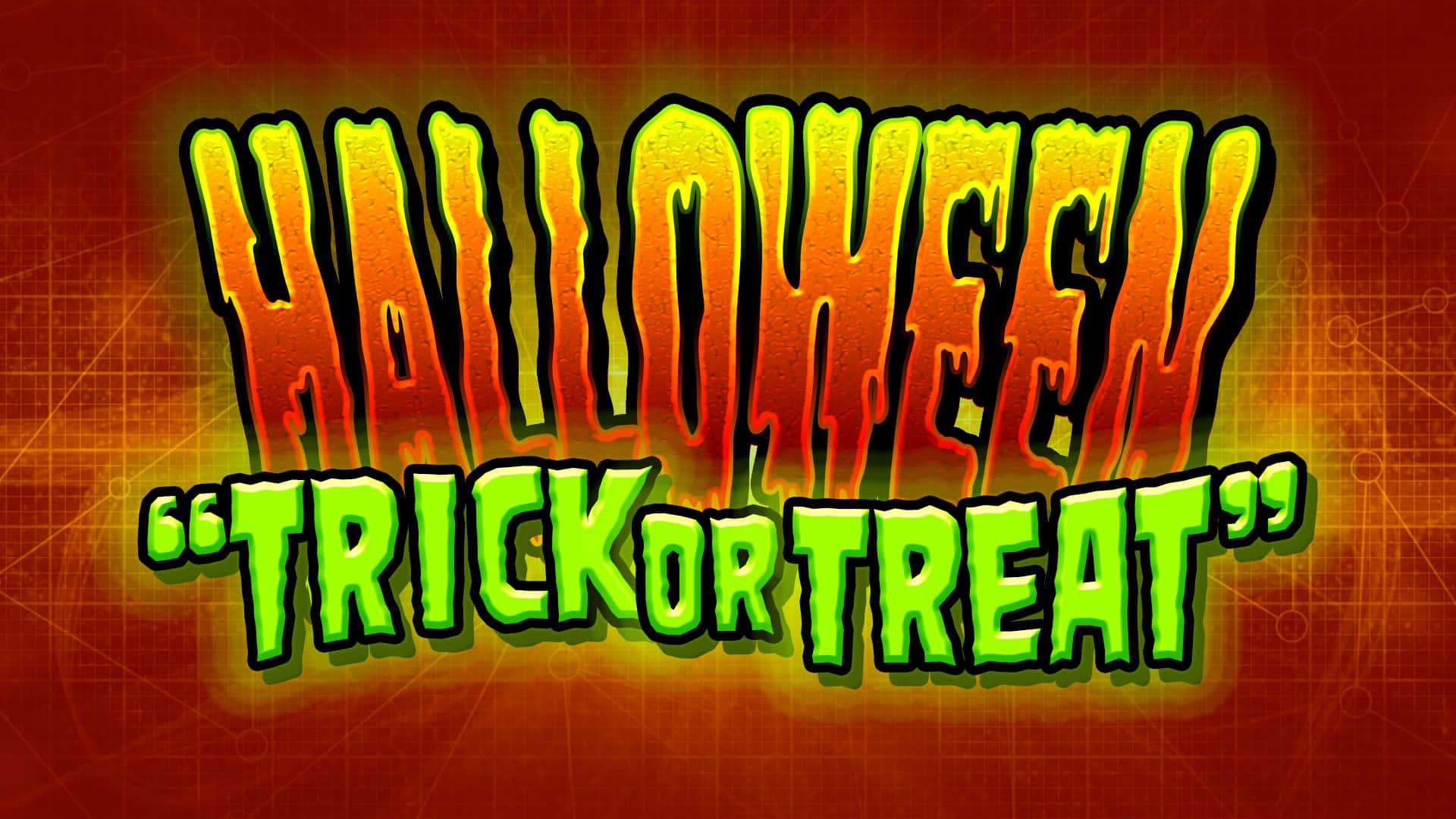 Spooky Halloween Night with Trick or Treaters