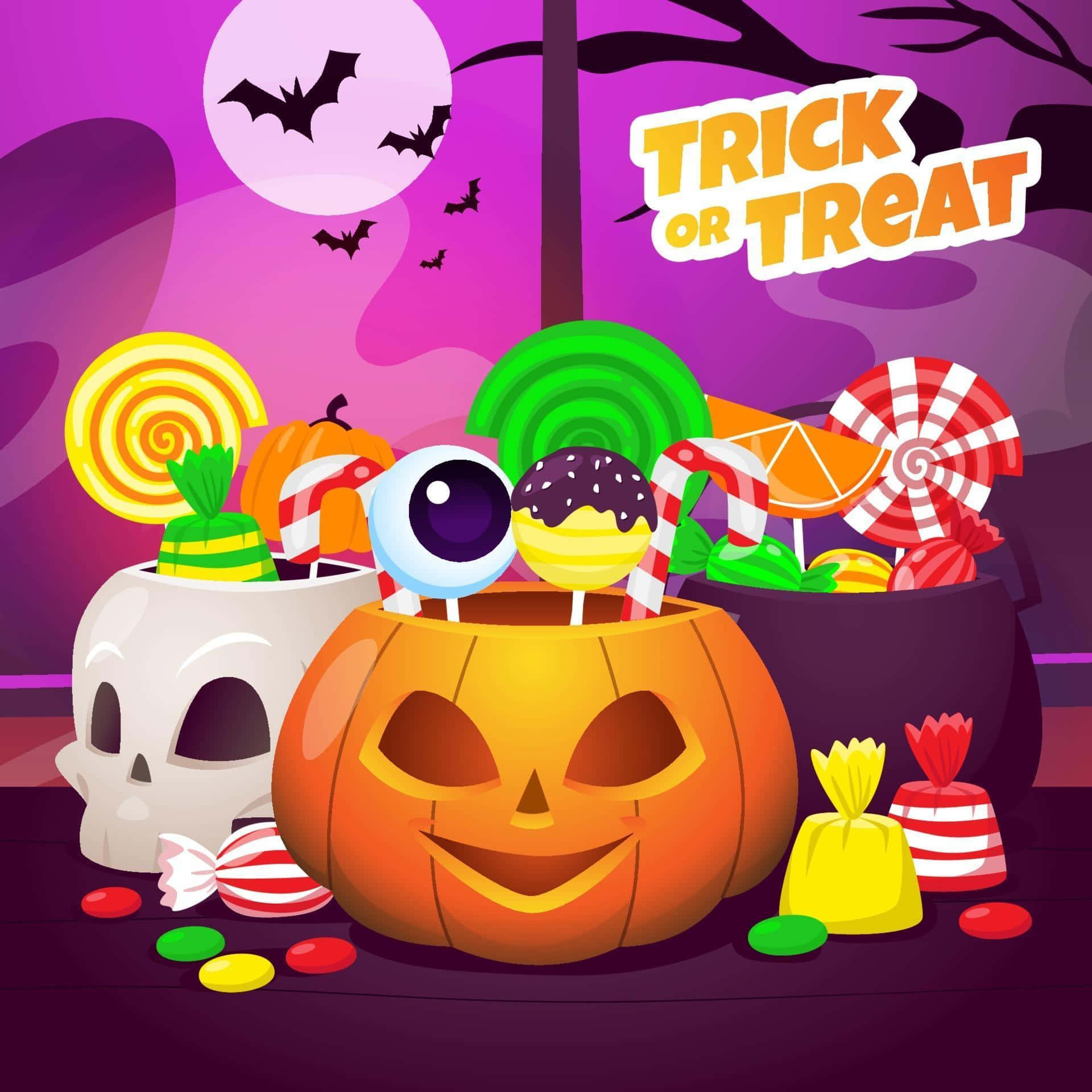 Trick Or Treat 1920 X 1920 Background