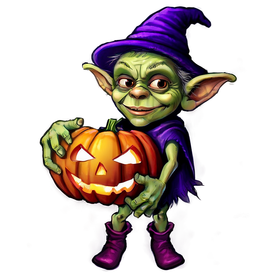 Trick Or Treat Goblin Gifts Png 06112024 PNG