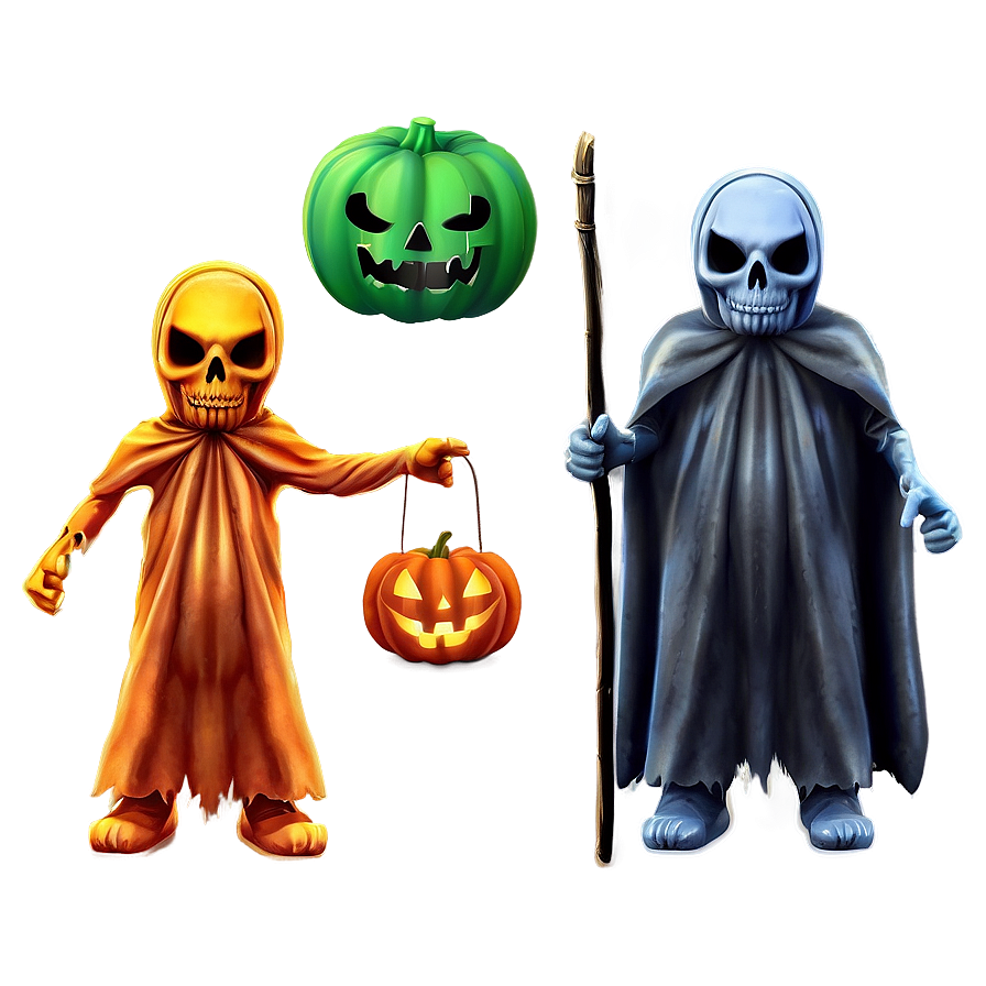 Trick Or Treat Spooky Spirits Png Kat PNG