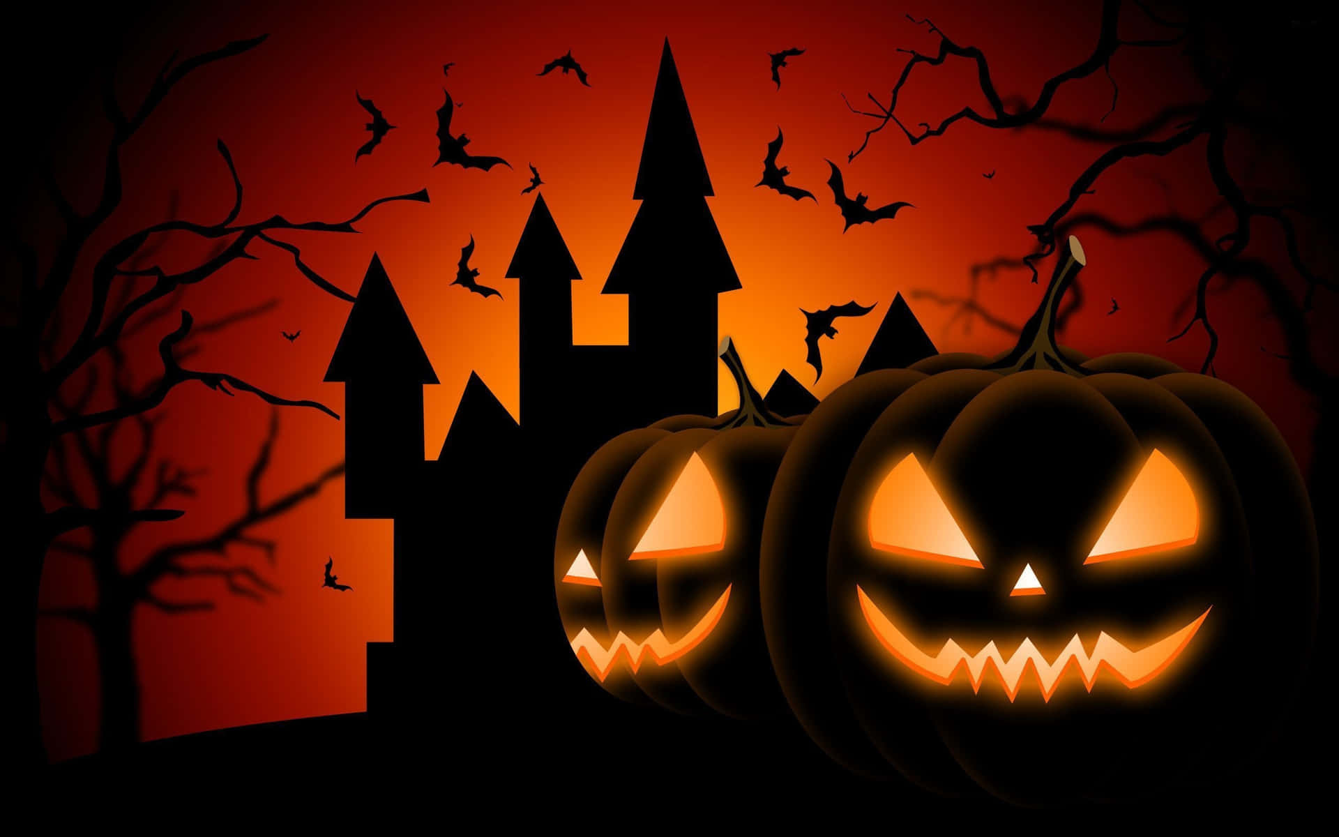 Get ready for a spooky trick-r-treat night! Wallpaper
