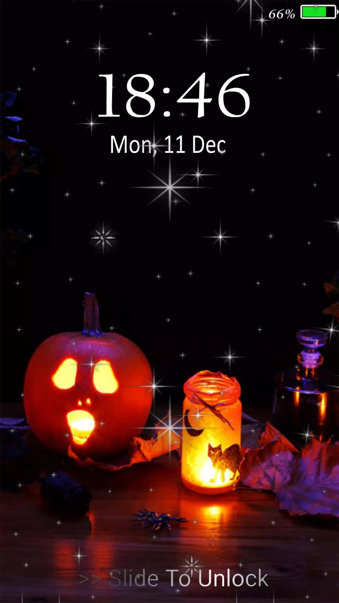 Halloweenthema - Bildschirmfoto Wallpaper